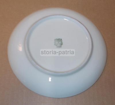 Piatto Decorativo Verbano Laveno Con Decoro Floreale Policromo