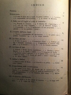 Giacomo Perticone, La Repubblica Di Salò (Ed. Leonardo, 1947)   Politica, Fascismo E Partigiani