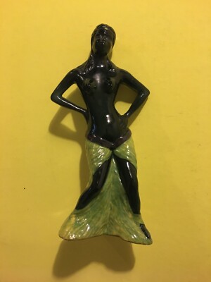 Arte Della Ceramica: Figura Orientalista, Danzatrice, Base Per Lampada