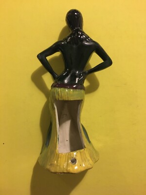 Arte Della Ceramica: Figura Orientalista, Danzatrice, Base Per Lampada