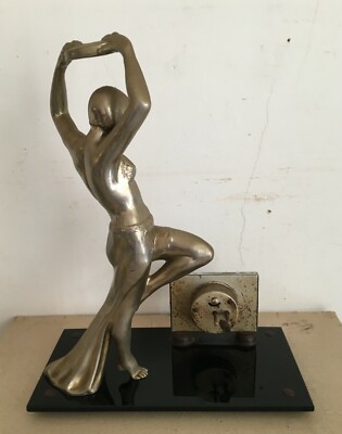 Arti Decorative Del '900: Ballerina Con Orologio Kaiser