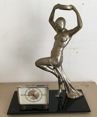 Arti Decorative Del '900: Ballerina Con Orologio Kaiser