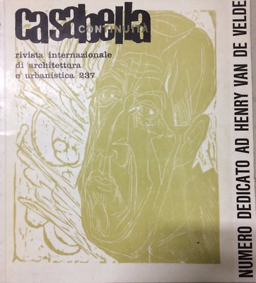 Casabella Continuità N. 237: Edizione Speciale Henry Van De Velde
