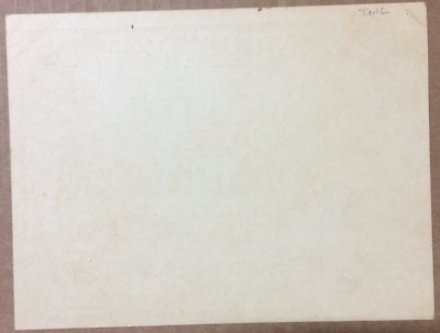 Arte A Napoli: Mostra "Fiamma", Galleria Corona. Biglietto d'Invito Liberty, Aleardo Terzi, 1923