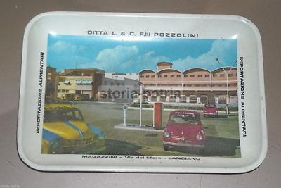 Abruzzo, Lanciano, Alimentari, Pubblicitaria Pozzolini, Automobili d'Epoca, Fiat 500