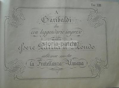 Scrittura, Calligrafia, Risorgimento, Unità d'Italia: Garibaldi E La Fratellanza Umana