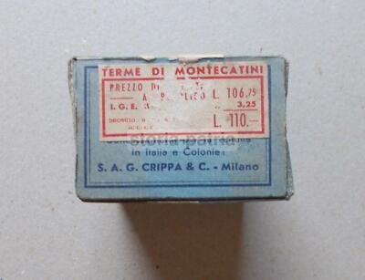 Sali Iodati Tamerici Montecatini: Scatola Pubblicitaria Farmaceutica