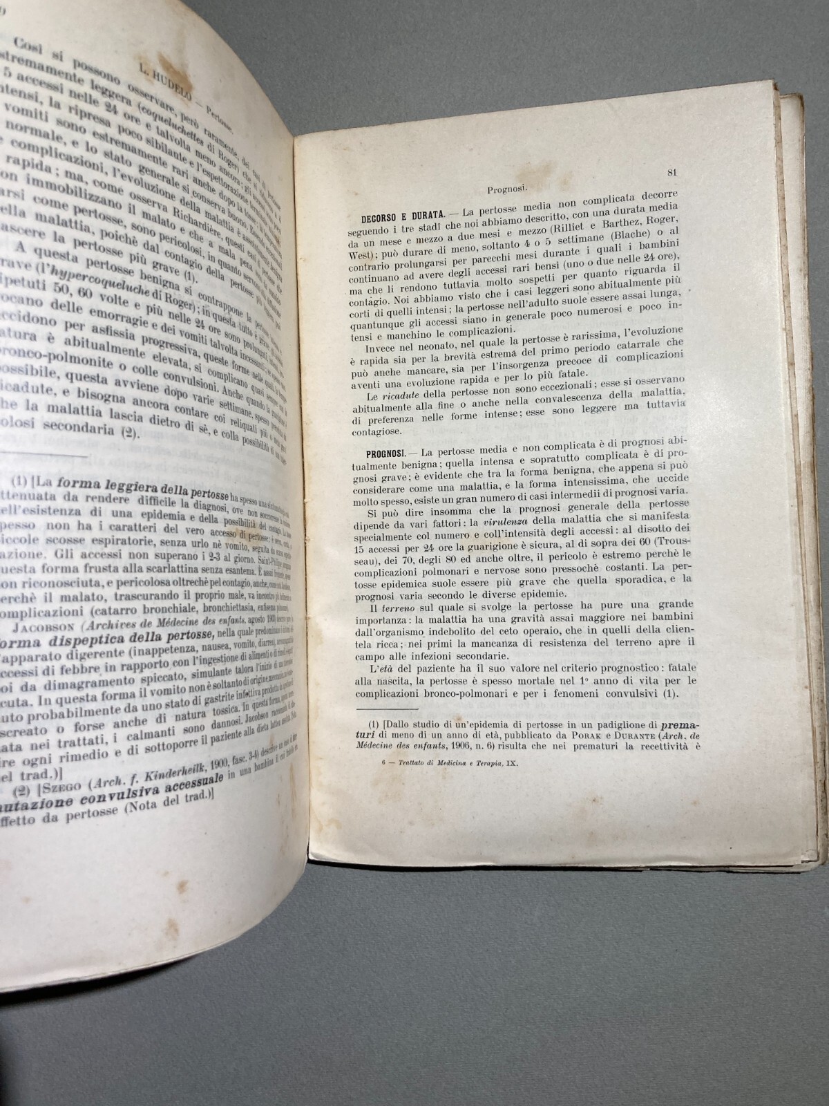 Medicina: Otorinolaringoiatria, Influenza, Pertosse, Orecchioni, Difterite. Allaria
