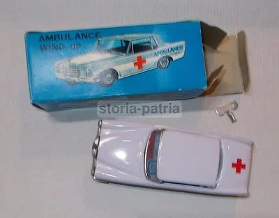 Giocattoli da Collezione: Automobilina in Metallo, Ambulanza Mercedes