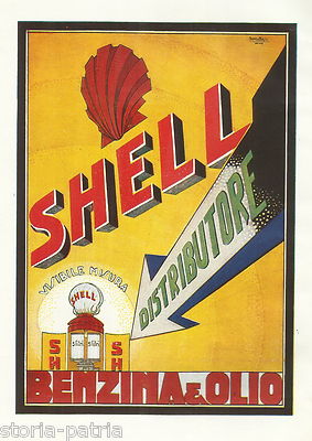 Automobili, Carburanti, Distributore Shell, Renzo Bassi, Lloyd Sabaudo, Conte Grande
