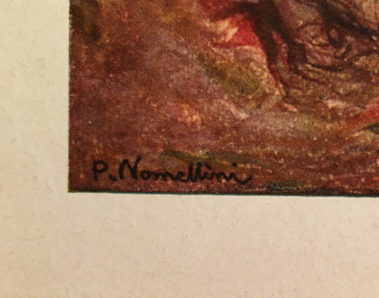 Il Trombetta Del Salto: Antica Stampa Di Plinio Nomellini