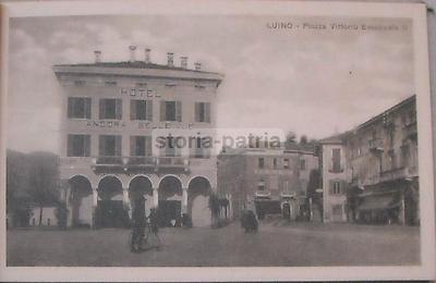Luino: Architettura, Turismo, Hotel Ancora Belle Vue. Animata Pubblicitaria