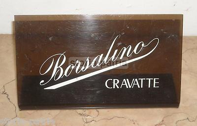 Moda Maschile: Espositore Pubblicitario Borsalino Cravatte