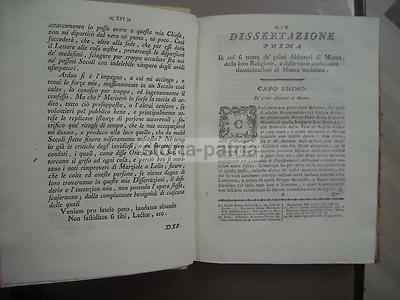 Milano, Monza. Storia Locale: Chiesa Monzese. Antonio Francesco Frisi. Libro Antico Illustrato.