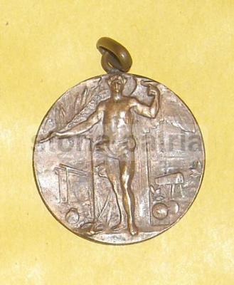 Medaglia Commemorativa Mostra Zootecnia Di Bari, 1925