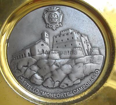 Molise, Campobasso, Castello Monforte: Prospettica Veduta, Araldica, Mastropietro