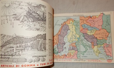 Atlante Geografico Chiantore Superga, 1938