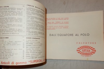 Atlante Geografico Chiantore Superga, 1938