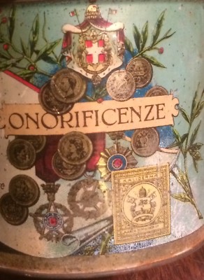 Napoli Antica Pubblicitaria: Farmacia d'Emilio, Cosmesi, Cipria, Araldica, Licopodio