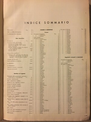 Dizionario Lensi Noccioli: Prontuario Dei Comuni E Delle Province d'Italia 1959