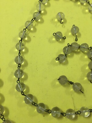 Vetri Antichi: Catenine Con Perle Di Vetro, Set Di 3 Fili