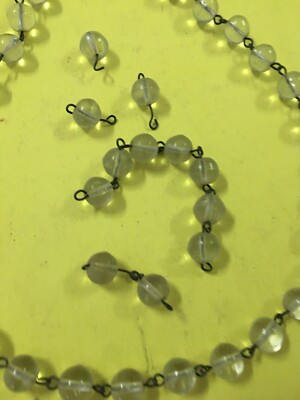 Vetri Antichi: Catenine Con Perle Di Vetro, Set Di 3 Fili