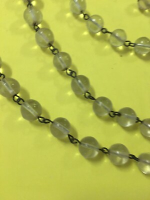 Vetri Antichi: Catenine Con Perle Di Vetro, Set Di 3 Fili