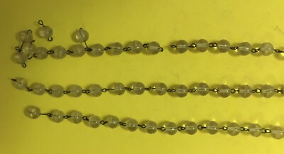 Vetri Antichi: Catenine Con Perle Di Vetro, Set Di 3 Fili