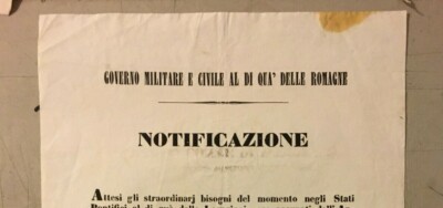 Marche, Macerata, Urbino, Pesaro, Umbria: Conte Di Wimpffen, Esazione Tasse, 1849
