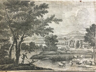 Antica Scena Paesaggistica E Bucolica: Marco Ricci E Giuliano Giampiccoli (Belluno)