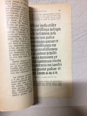 Scrittura, Alfabeti Antichi, Pubblicazione Illustrata, Edizione Primo '900