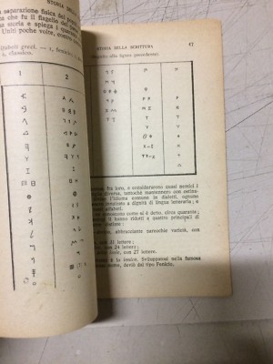 Scrittura, Alfabeti Antichi, Pubblicazione Illustrata, Edizione Primo '900