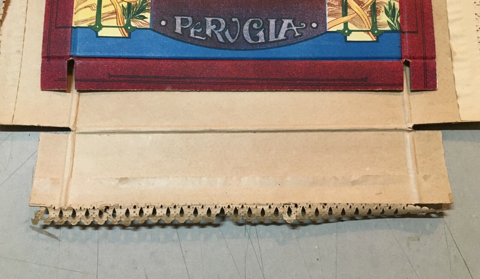 Scatola Pubblicitaria Dolciaria Americo Ricci, Perugia
