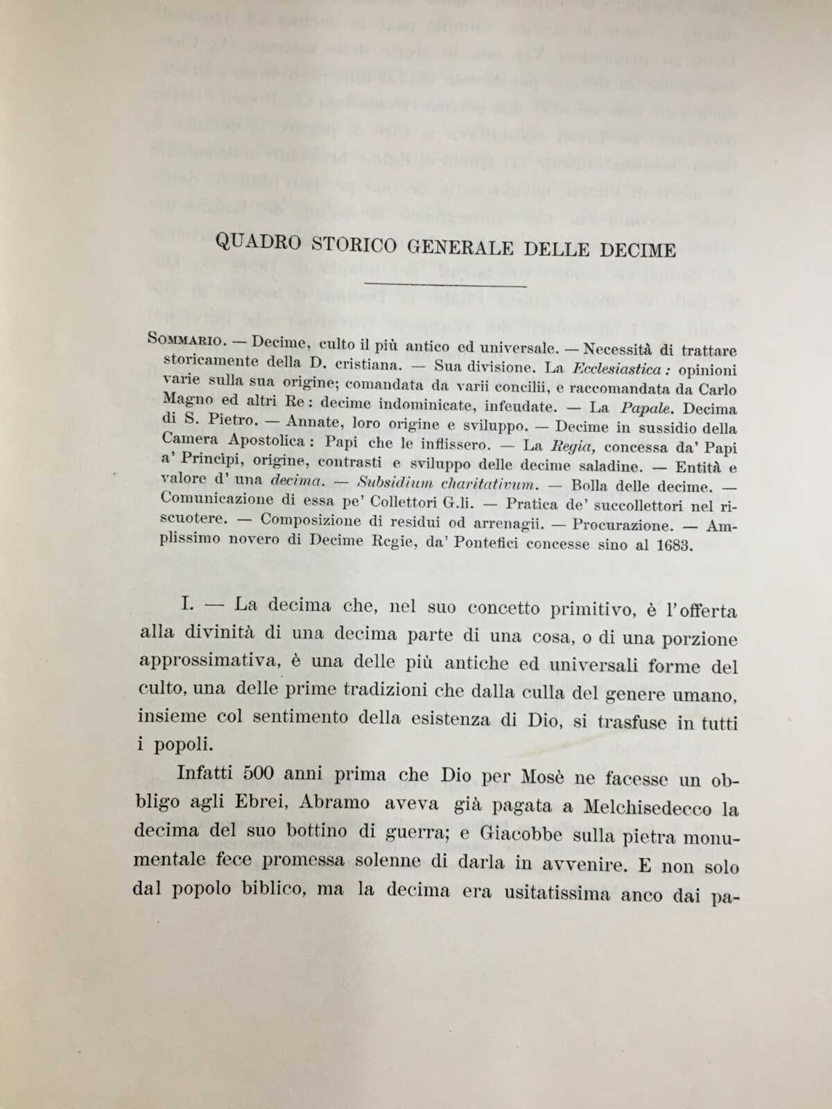 Abruzzo, Valva, Corfinio, Sulmona: Tassazione Chiesa, Decime Valvensi, Celidonio, 1903