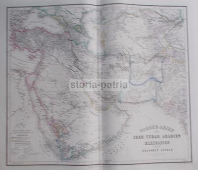 Cartografia Asiatica: Caucaso, Iran, Arabia, Egitto, Cipro, Afganistan, Turan, Turkistan