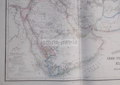 Cartografia Asiatica: Caucaso, Iran, Arabia, Egitto, Cipro, Afganistan, Turan, Turkistan