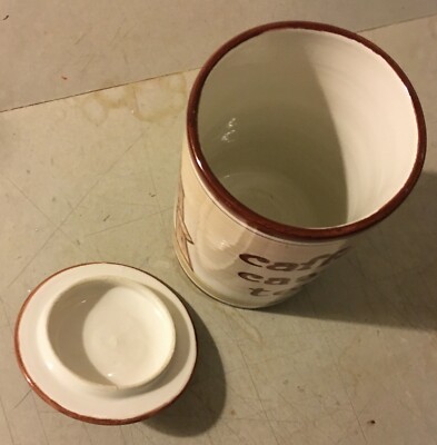 Arte Molise, Termoli, Torre: Ceramica Pubblicitaria Caffè Casolino, Barattolo