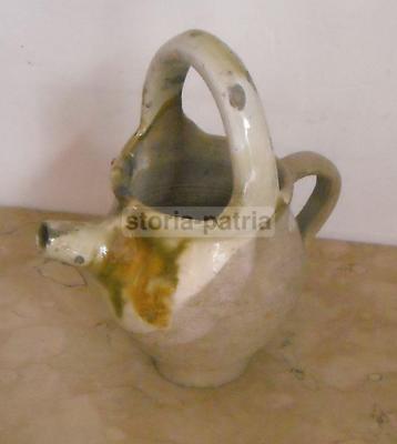 Brocca In Ceramica Popolare Rustica Dell'Italia Meridionale
