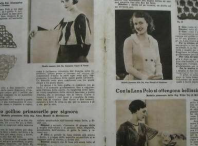 Lanificio Marzotto Valdagno: Moda, Abbigliamento Femminile E Sport. Concorso Lana Polo 1932