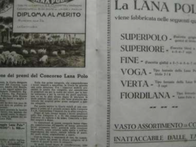 Lanificio Marzotto Valdagno: Moda, Abbigliamento Femminile E Sport. Concorso Lana Polo 1932