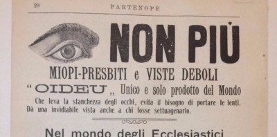 Napoli   Medicina Oculistica: Collirio Oideu (Sardegna, Calabria, Puglia)