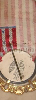 1905 Labor Day Newark America: Rara Spilla Antica Della Corporazione Edile (Emigrazione E Massoneria)