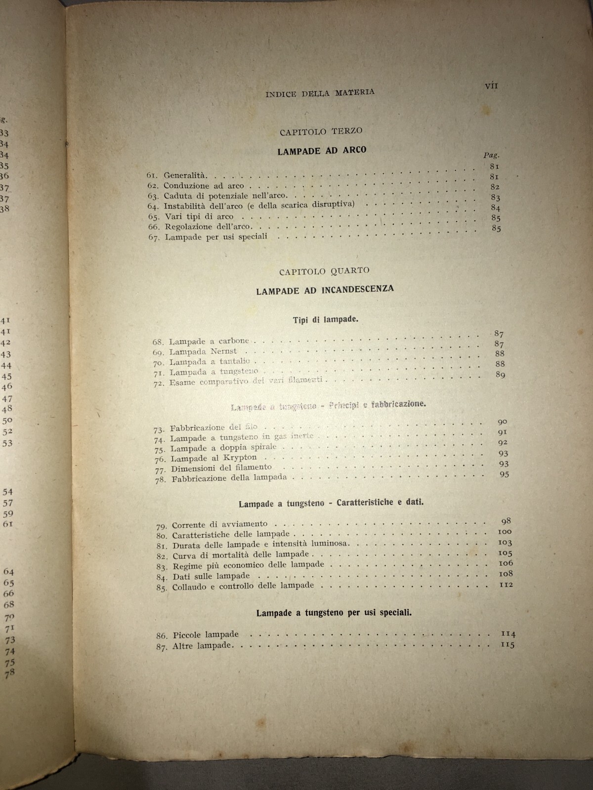 Illuminazione Moderna: Lampade Ad Arco E Fotometri. Guido Peri, Edizione Hoepli