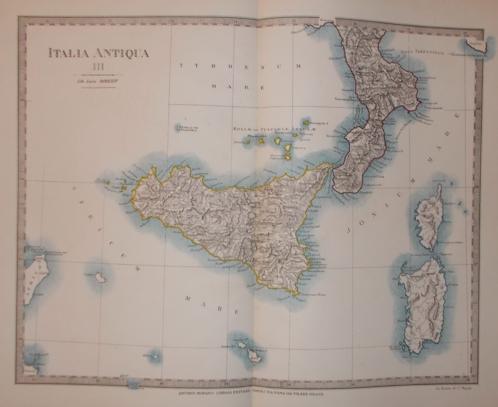 Italia Meridionale: Calabria, Sicilia, Sardegna, Corsica, Isole Eolie, Malta E Napoli