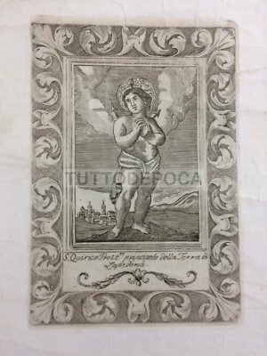 Arte Popolare Devozionale, Marche, Lapedona, San Quirico, Antica Incisione