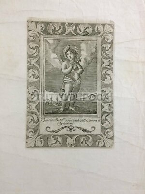 Arte Popolare Devozionale, Marche, Lapedona, San Quirico, Antica Incisione
