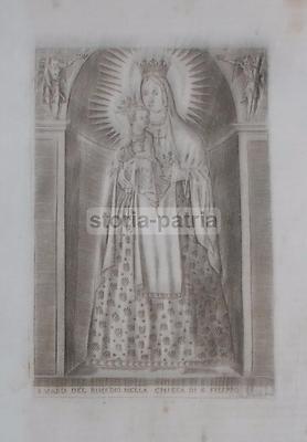 Stampa Popolare Devozionale: Madonna Del Rimedio, Placido Doni