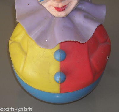 Circo Clown Pagliaccio: Pupazzo Da Collezione Rolly Toys West Germany