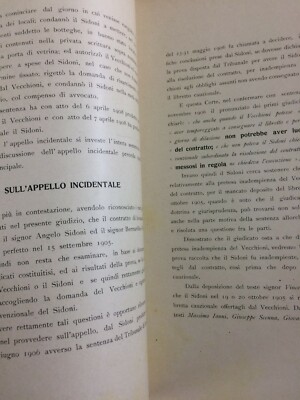 Giuridica, Abruzzo, L'Aquila, Tipografia Vecchioni, Sidoni, Bernardi, Selli, 1908