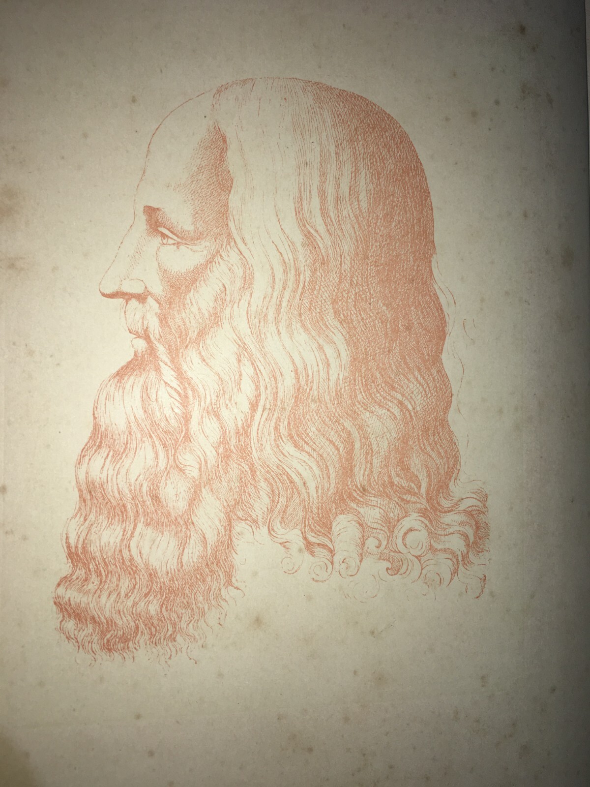 Leonardo Da Vinci: Trattato Della Pittura, Vasari, Antica Edizione Illustrata, 1890, Ritratto